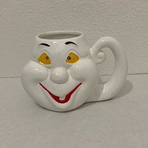 Vintage Retro Halloween Ghost Mug Hermitage Pottery 1998 4” X 5.5”.